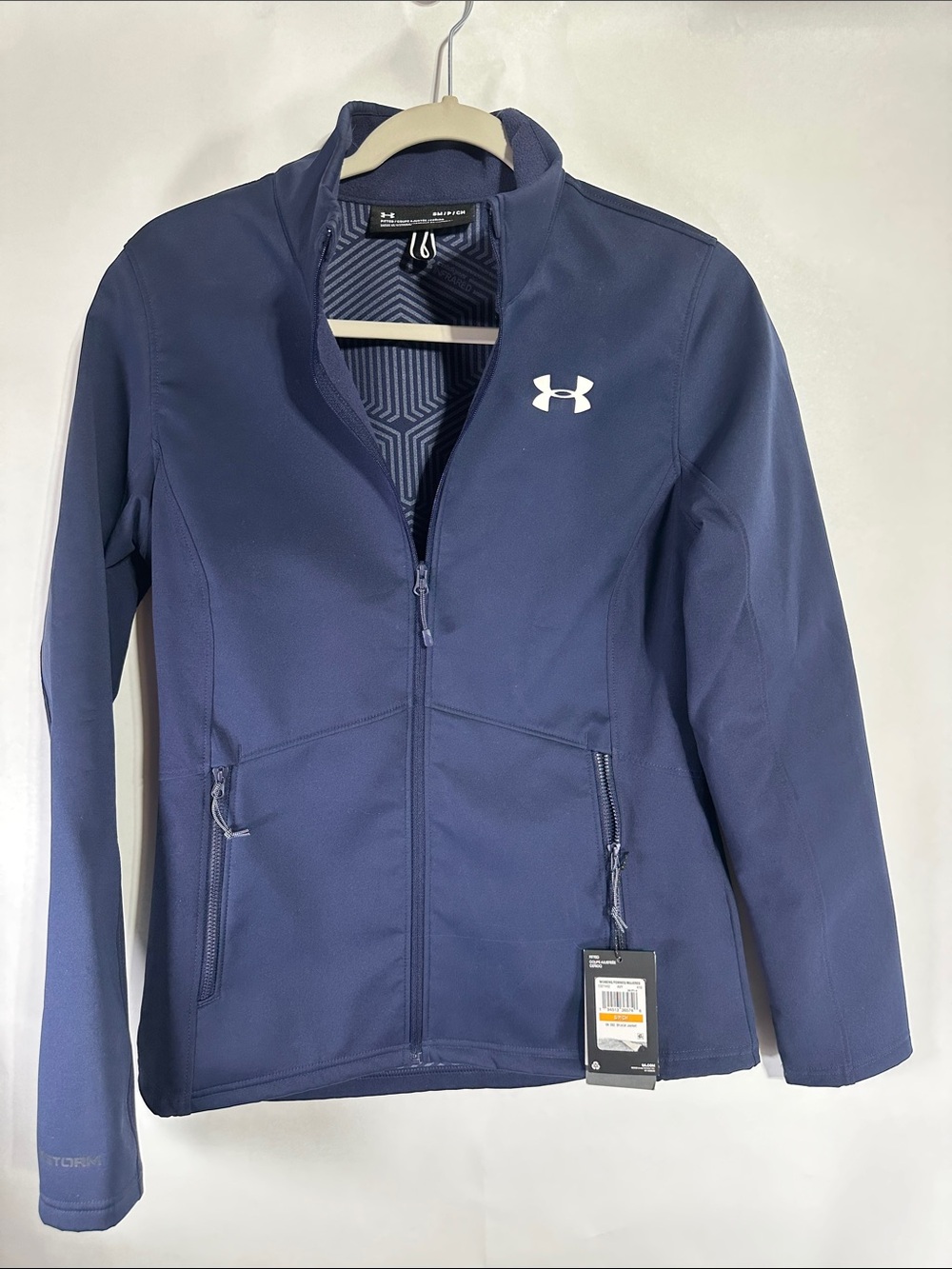 Under Armour Navy Blue Full-Zip Utility Jacket